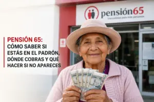 Pensión 65: cómo saber si estás en el padrón, dónde cobras y qué hacer si no apareces